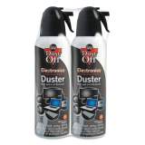 Dust-Off Disposable Compressed Gas Duster, 7 oz Can, 2/Pack (356654)