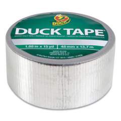 Duck Colored Duct Tape, 3" Core, 1.88" x 10 yds, Chrome (499211)