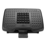 Mind Reader Adjustable Height Footrest with Rollers for Massage, 18 x 14 x 4.25, Black (24395822)