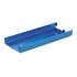 MMF Heavy-Duty Aluminum Tray for Rolled Coins with Denomination and Quantity Etched on Side, 9 x 3.5 x 0.88, Blue (211010508)