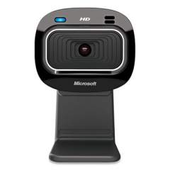 Microsoft LifeCam HD-3000 Universal Webcam, 1280 pixels x 720 pixels, 1 Mpixel, Black (323848)