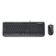 Microsoft Desktop 600 Wired Keyboard and Mouse Combo, Black (785489)