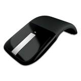 Microsoft Arc Touch Wireless Optical Mouse, 2.4 GHz Frequency/30 ft Wireless Range, Left/Right Hand Use, Black (923878)