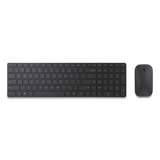 Microsoft Designer Desktop Wireless Keyboard and Mouse Combo, Black (1668667)