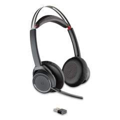poly B825-M Voyager Focus UC Binaural Over-the-Head Bluetooth Headset, Black (1706755)