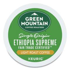 Green Mountain Coffee Ethiopian Supreme K-Cups, 24/Box (8488)