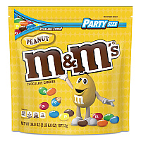 Milk Chocolate Candies, Milk Chocolate and Peanuts, 38 oz Bag (55116)