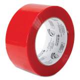 Duck Commercial Grade Color-Coding Packaging Tape, 3" Core, 1.88" x 109.3 yds, Red (167615)
