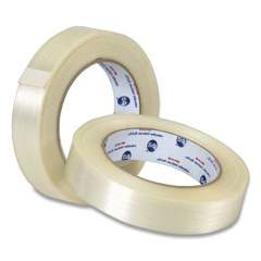ipg Filament Strapping/Packing Tape, 3" Core, 0.75" x 60 yds, Transparent, 12/Pack (RG30075)