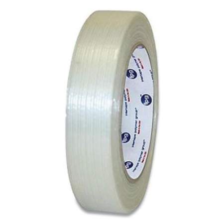 ipg Filament Strapping/Packing Tape, 3" Core, 1" x 60 yds, Transparent, 9/Pack (RG3001)