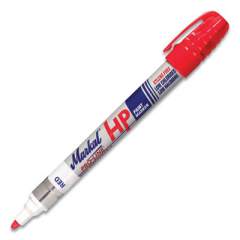 Markal Pro-Line HP Paint Marker, -50F to 150F, Medium Bullet Tip, Red (96962)