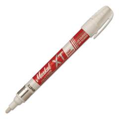 Markal Pro-Line XT Paint Marker, -50F to 150F, Medium Bullet Tip, White (242255)