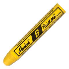 Markal PaintStik B Solid Paint Crayon, 0.69" x 4.75", Yellow, 12/Box (242326)