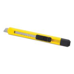 Stanley Quick Point Utility Knife, 9 mm, Yellow/Black (565328)