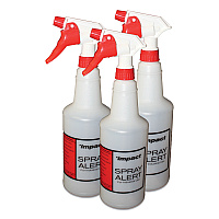 Spray Alert System, 24 oz, Natural with Red/White Sprayer, 3/Pack, 32 Packs/Carton (5024SS)