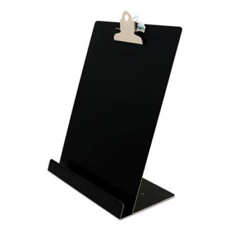 Saunders Free Standing Clipboard and Tablet Stand, 1" Clip Capacity, Holds 8.5 x 11, Black (22521)