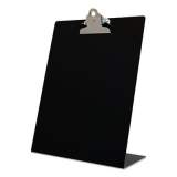 Saunders Free Standing Clipboard, Portrait, 1" Clip Capacity, 8.5 x 11 Sheets, Black (22524)