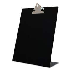 Saunders Free Standing Clipboard, Portrait, 1" Clip Capacity, 8.5 x 11 Sheets, Black (22524)