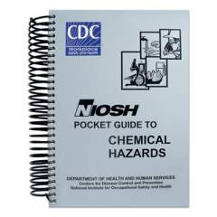 LabelMaster NIOSH Pocket Guide to Chemical Hazards, Spiral, 454 Pages (2831840)