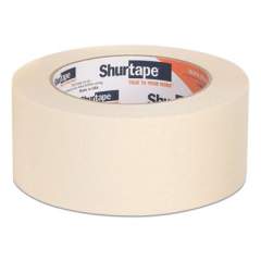 Shurtape CP-83 Utility Grade Masking Tape, 3" Core, 1.5" x 60 yds, Beige (890342)