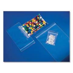 Minigrip Reclosable Zip Poly Bags, 2 mil, 3 x 5, Clear, 1,000/Carton (690210)