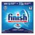 FINISH Powerball Dishwasher Tabs, Fresh Scent, 62/Box, 4 Boxes/Carton (20623CT)