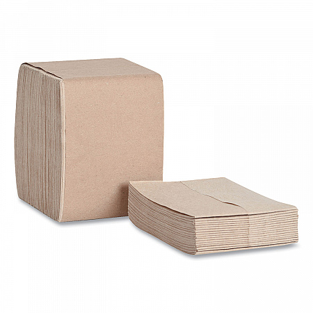 Xpressnap Fit Interfold Dispenser Napkins, 1-Ply, 6.5 x 8.39, Natural, 240/Pack, 36 Packs/Carton (506700)