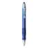 BIC Velocity Easy Glide Ballpoint Pen, Retractable, Medium 1 mm, Blue Ink, Translucent Blue Barrel, Dozen (VLG11BE)