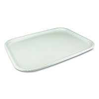 Laminated Foam Serving Tray, 18 x 14 x 0.91, White, 100/Carton (0TK10136)