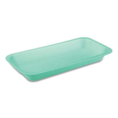 Pactiv Evergreen Meat Tray, #1.5, 8.2 x 5.7 x 0.91, Green, 1,000/Carton (0TP20015)