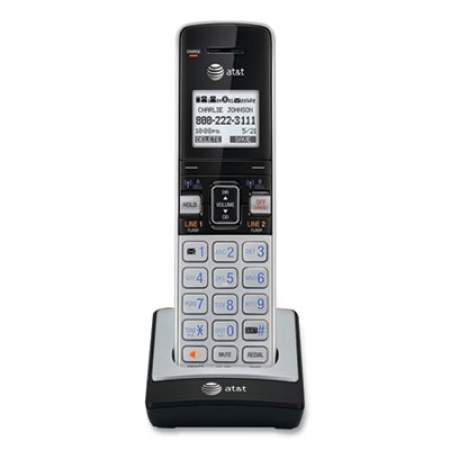 AT&T TL86003 Cordless Telephone Handset for the TL86103 System, Silver/Black (286724)