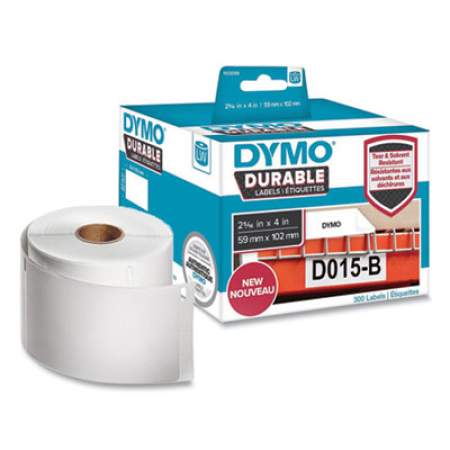 DYMO LW Durable Multi-Purpose Labels, 2.31" x 4", White, 300/Roll (1933088EA)