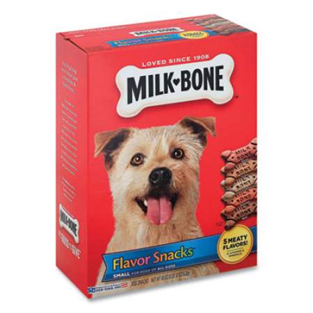 Milk-Bone Small Sized Dog Biscuits, Bacon; Beef; Chicken; Sausage; Turkey, 60 oz (82239)