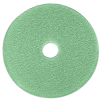 Ultra High-Speed Floor Burnishing Pads 3100, 19" Diameter, Aqua, 5/Carton (08752)