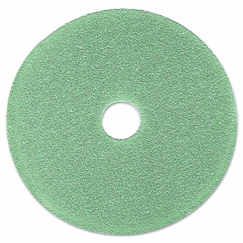Ultra High-Speed Floor Burnishing Pads 3100, 19" Diameter, Aqua, 5/Carton (08752)