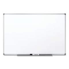3M Porcelain Dry Erase Board, 72 x 48, Widescreen Aluminum Frame (342640)