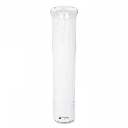 Small Pull-Type Water Cup Dispenser, For 5 oz Cups, White (C4160WH)