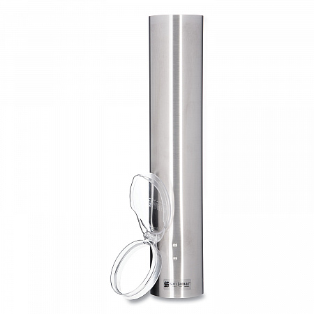 Small Pull-Type Water Cup Dispenser, For 5 oz Cups, Stainless Steel (C4150SS)