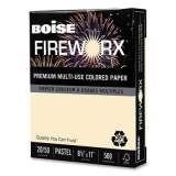 Boise FIREWORX Premium Multi-Use Paper, 24lb, 8.5 x 11, Flashing Ivory, 500/Ream (MP2241IY)