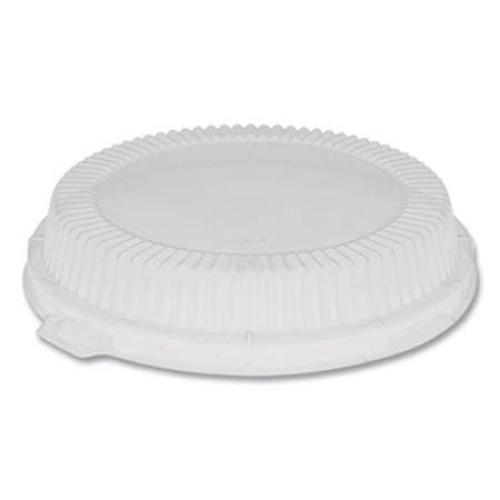Pactiv Evergreen OPS ClearView Dome-Style Lid with Tabs for Meadoware Plates, Fluted, 8.88 x 8.88 x 0.75, Clear, 504/Carton (YCI800120000)