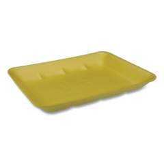 Pactiv Evergreen Supermarket Tray, #4D1, 9.5 x 77 x 1.25, Yellow, 500/Carton (0TF304D10000)