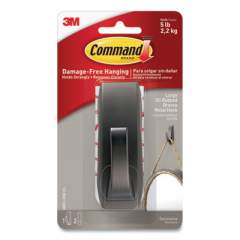 Command Bath Picture Hanging Strips, Large, Removable, 0.75" x 3.65", White, 4 Pairs/Pack (24358309)