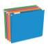 Pendaflex Glow Twisted 3-Tab File Folder, 1/3-Cut Tabs, Letter Size, Assorted, 12/Pack (1075842)