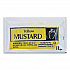 Condiment Packets, Mustard, 0.16 oz Packet, 200/Carton (80006)