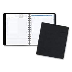 AT-A-GLANCE The Action Planner Daily Appointment Book, 8.75 x 6.5, Black Cover, 12-Month (Jan to Dec): 2022 (70EP0305)
