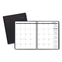 AT-A-GLANCE Monthly Planner, 8.75 x 7, Black Cover, 12-Month (Jan to Dec): 2022 (7012005)