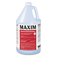 Neutral Disinfectant, Lemon Scent, 1 gal Bottle, 4/Carton (04020041)