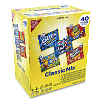 Cookie and Cracker Classic Mix, Assorted Flavors, 1 oz Pack, 40 Packs/Box (22000086)