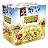 Instant Oatmeal, Assorted Varieties, 1.51 oz Envelope, 52/Carton (22000482)