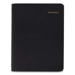 AT-A-GLANCE Four-Person Group Daily Appointment Book, 11 x 8, Black Cover, 12-Month (Jan to Dec): 2022 (7082205)